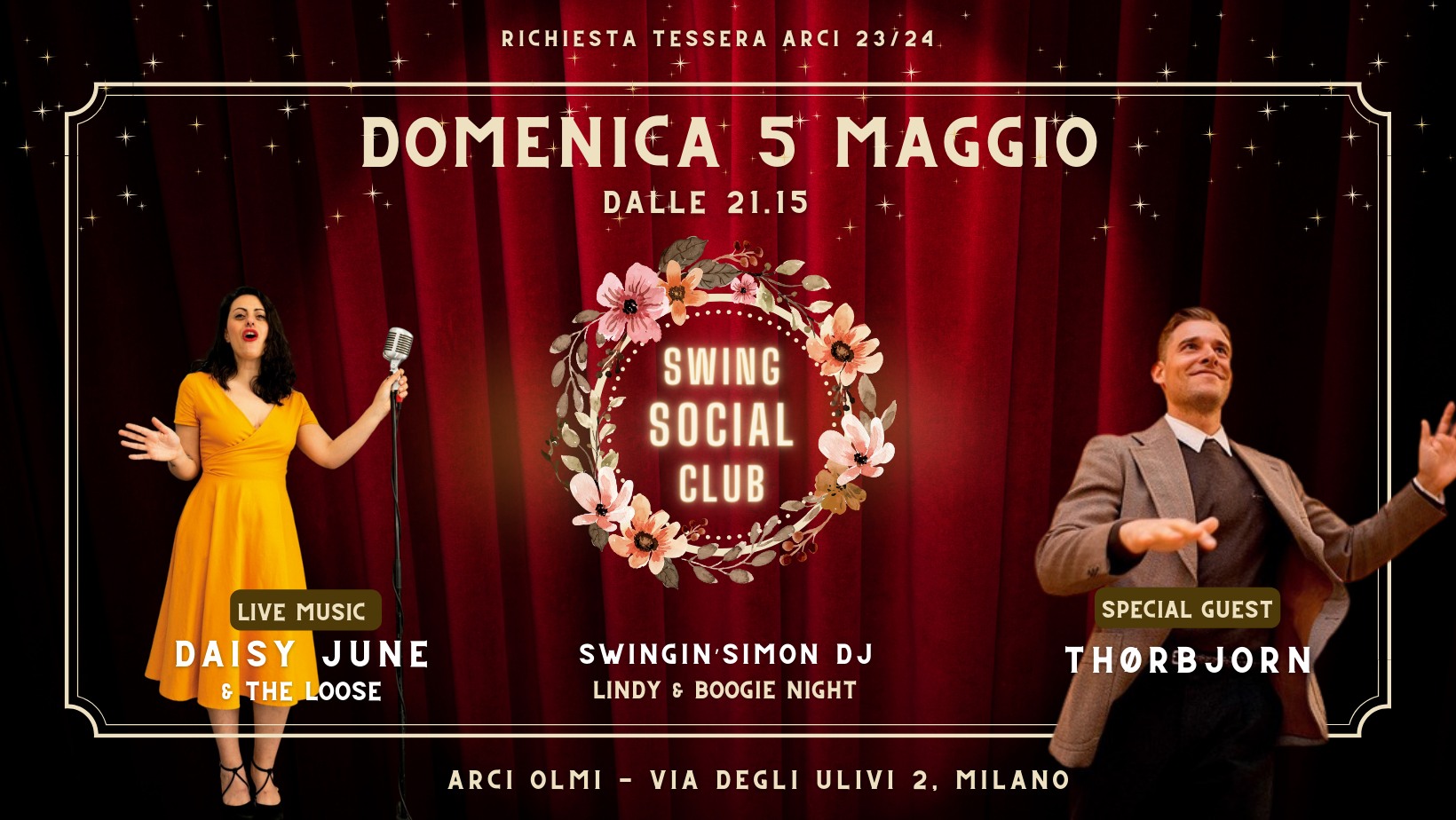 Swing Social Club 5.05 - Thørbjorn + Daisy June #SpecialEvent