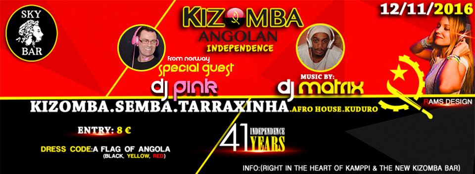 Kizomba Angolan independence day party