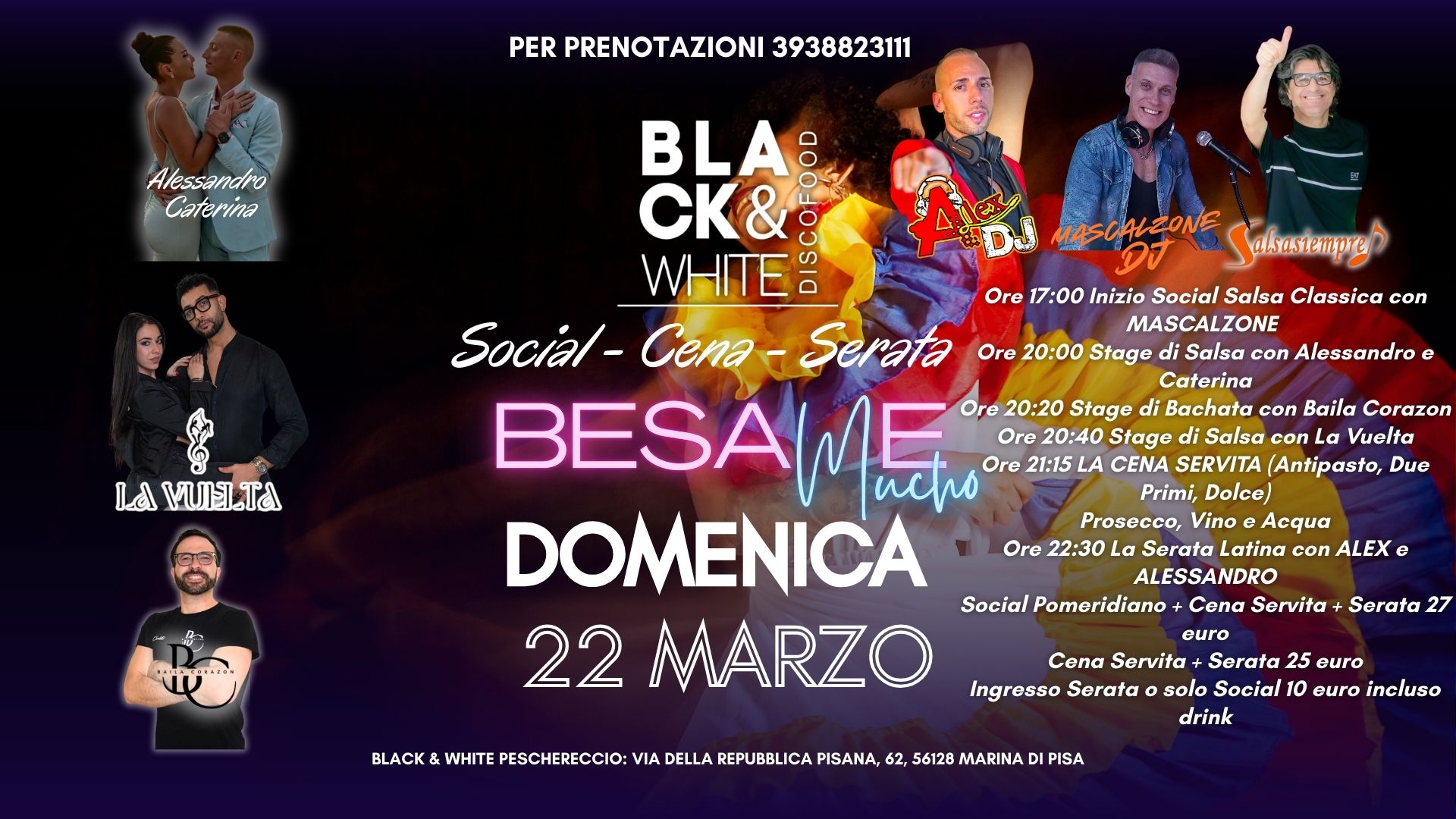 Domenica 22 03 26 Black & White ππππππ ππΎπ¬π±πΈ e ππ¨ππ’ππ₯ ππ¨π¦ππ«π’ππ’ππ§π¨