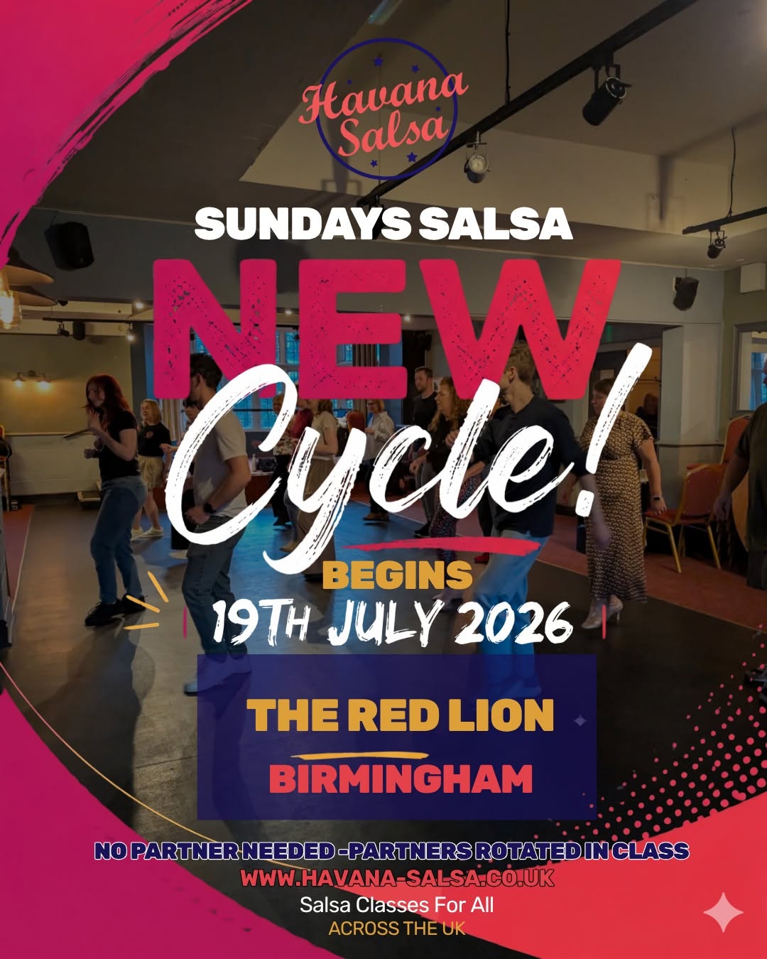 A brand-New SALSA CYCLE is officially launching and it’s tailor-made for absolute beginners!