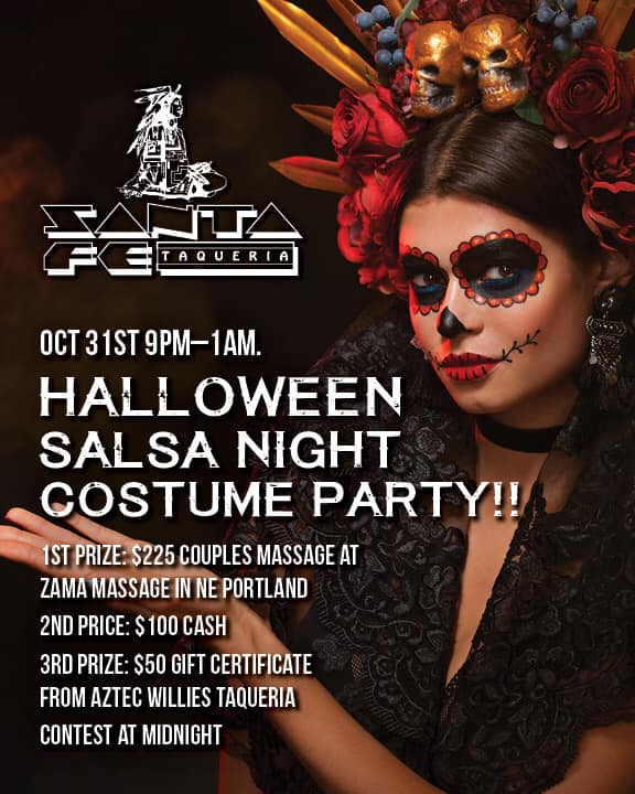 Halloween Salsa Night Costume Party