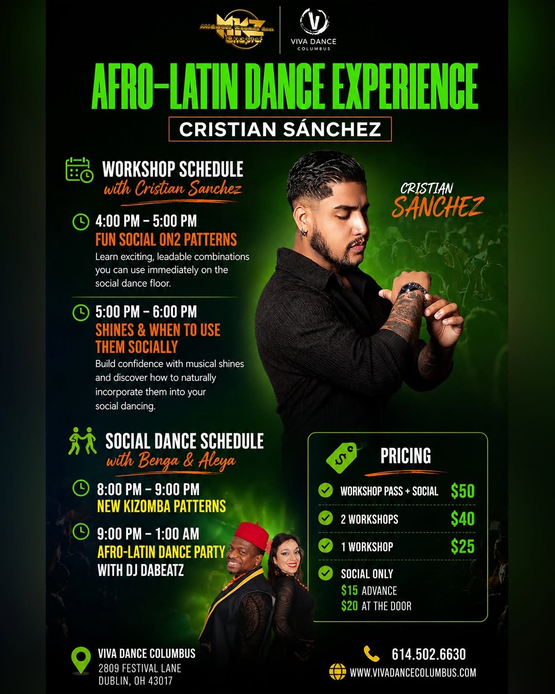 AFRO-LATIN DANCE EXPERIENCE