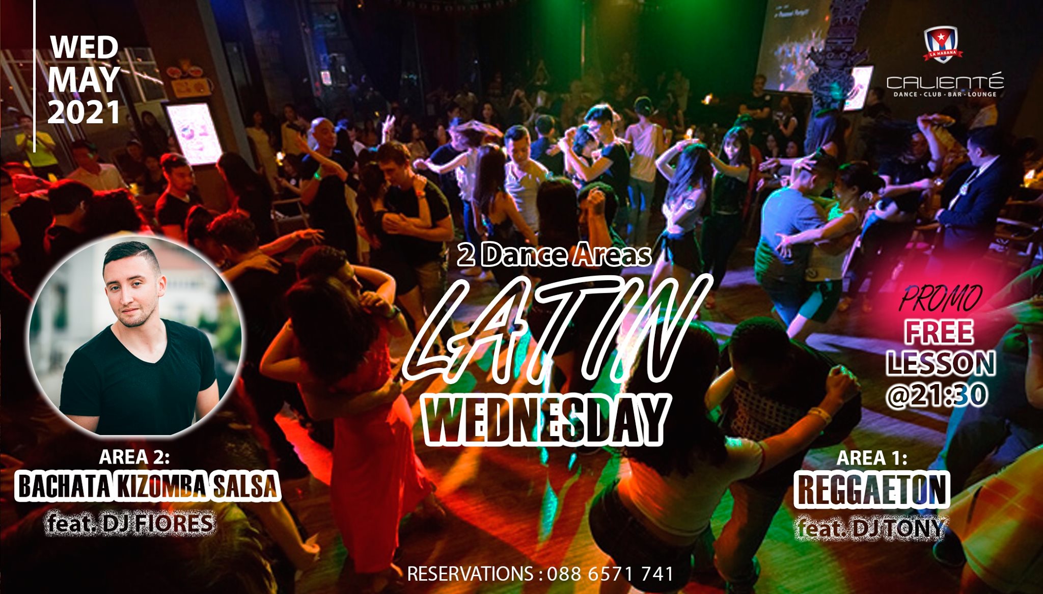 Latin Wed ft. DJ Fiores & DJ Tony FREE ENTRANCE before 22:30
