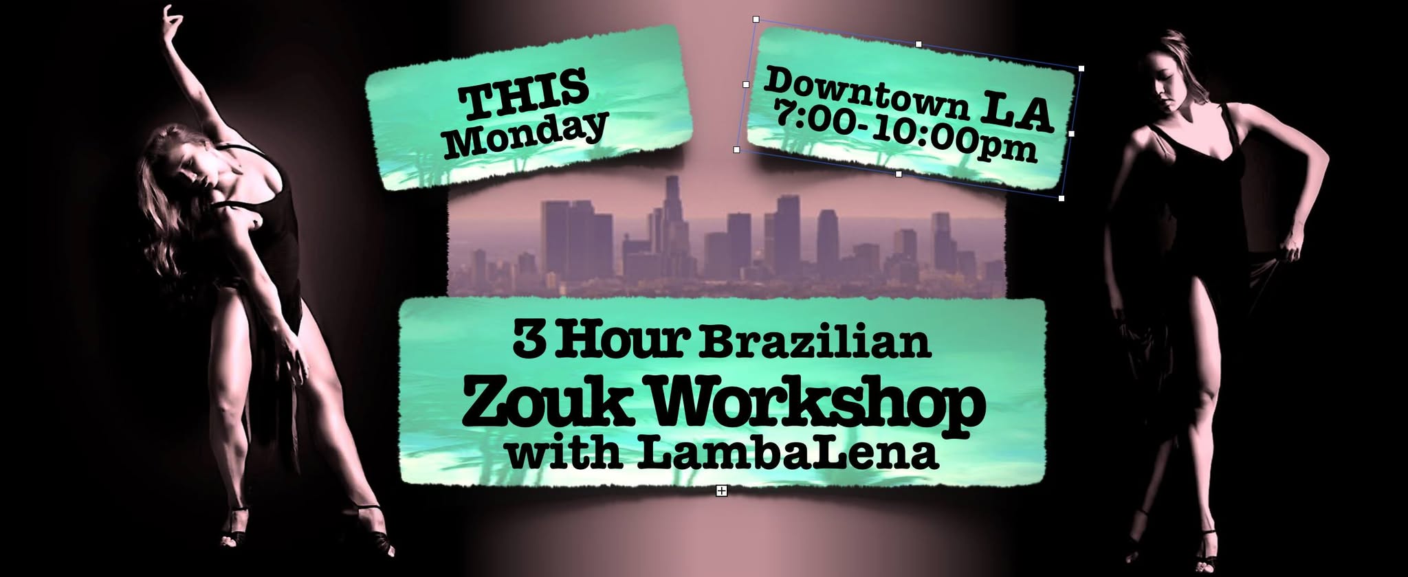 3 hour Brazilian Zouk Workshop with LambaLena!!