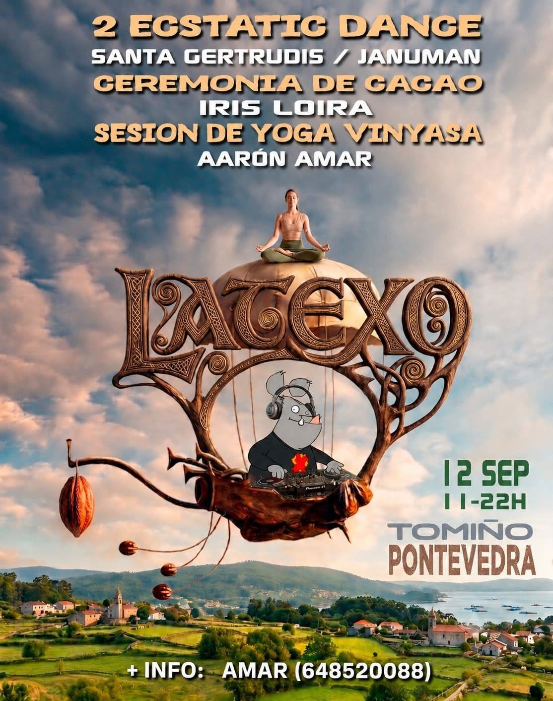 LATEXO Ecstatic Dance · Yoga · Ceremonia de Cacao