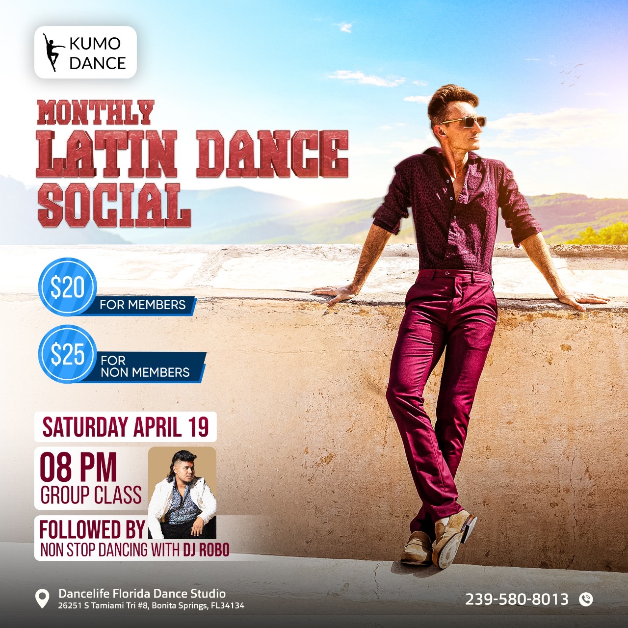 Latin dance social