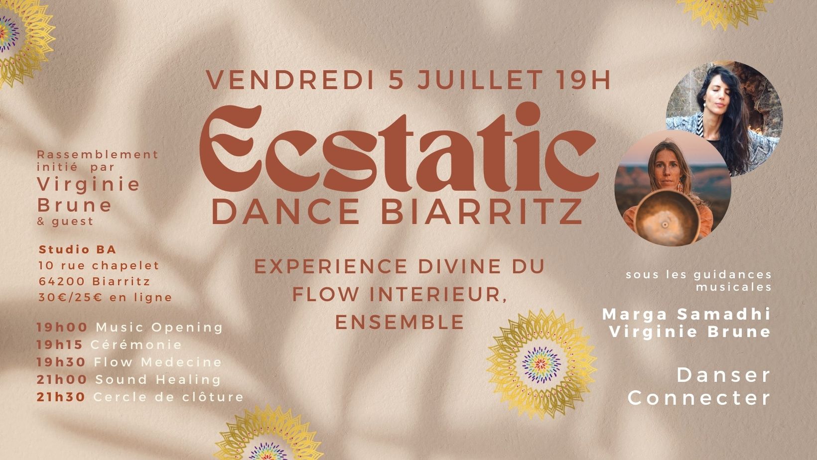 Ecstatic Dancing Sound Healing* Biarritz