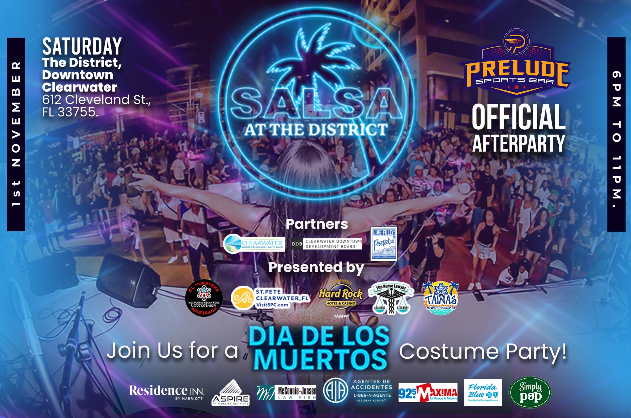 SALSA at the District - Dia De Los Muertos Costume Party