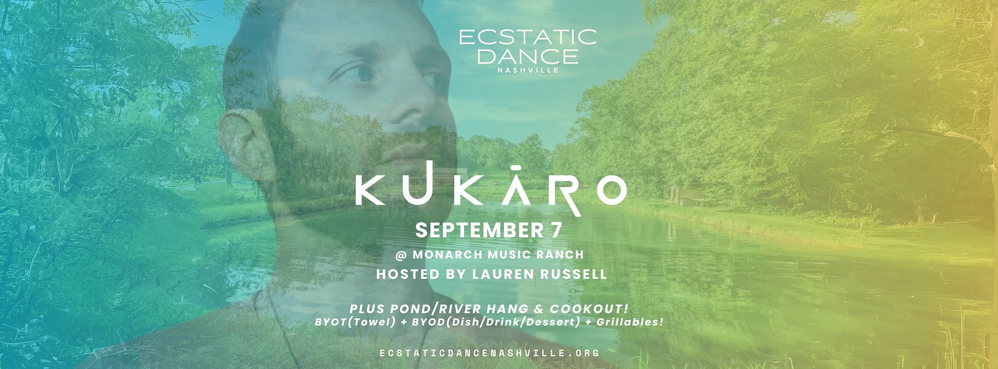 Ecstatic Dance Nashville w Kukáro & host Lauren Russell