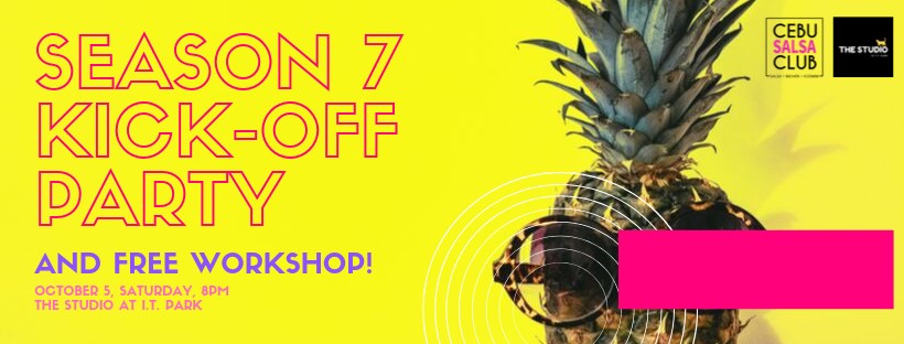 Season 7 Kick-Off Party and Free Workshop