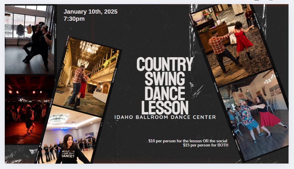 Country Swing Group Class and Social Dancing
