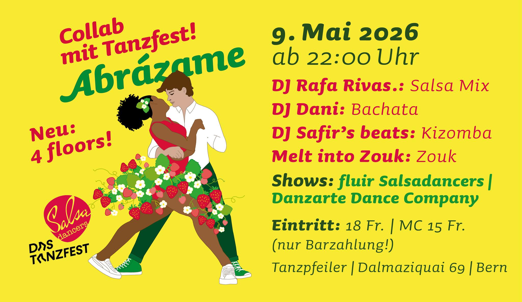 Abrázame - Party auf 3 Floors