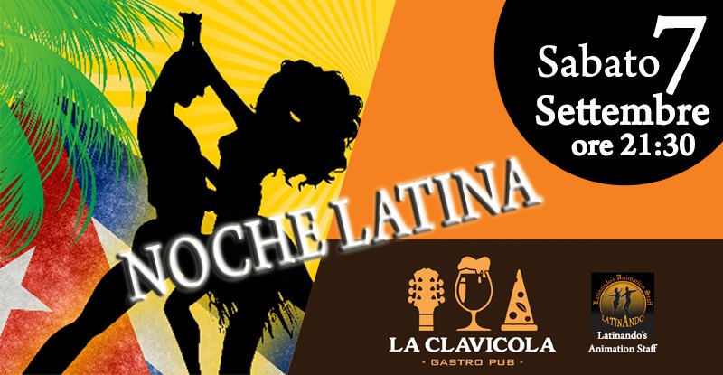 Noche Latina a La Clavicola di Ballabio - Lecco