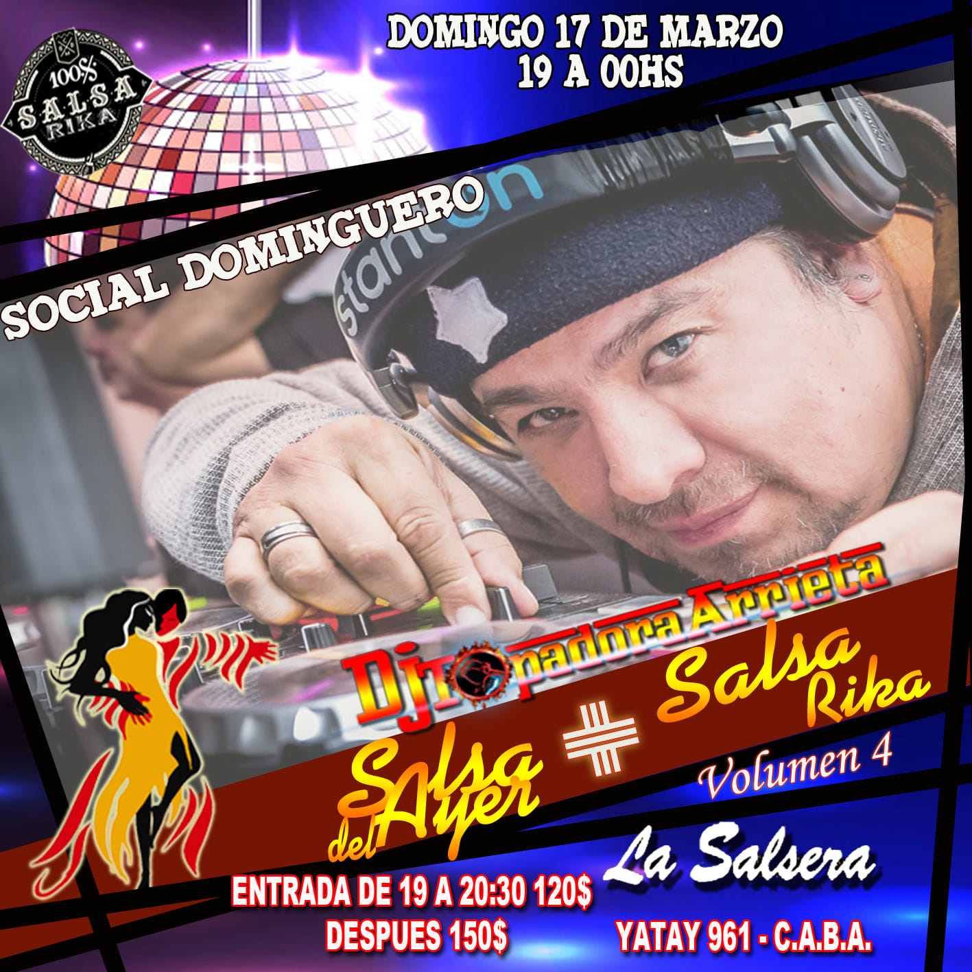 Social Dominguero Salsa del Ayer+Salsa Rika