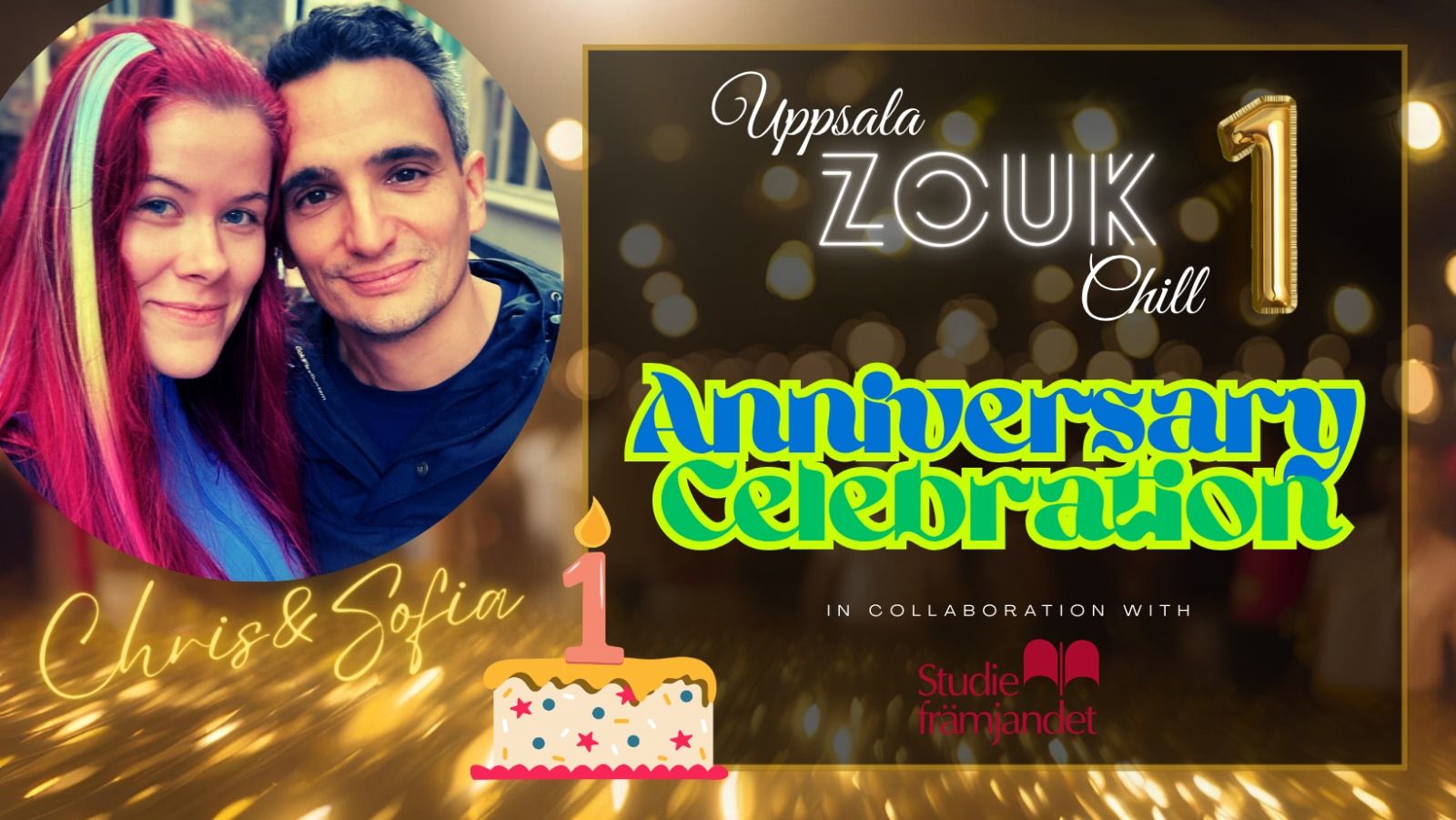 Uppsala Zouk Chill 9th May 2026 Special 1st anniversary edition: counterbalance