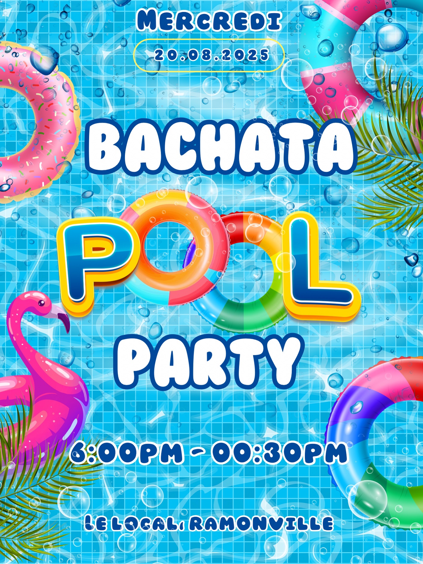 🌞💃 BACHATA POOL PARTY #3 🕺🏖