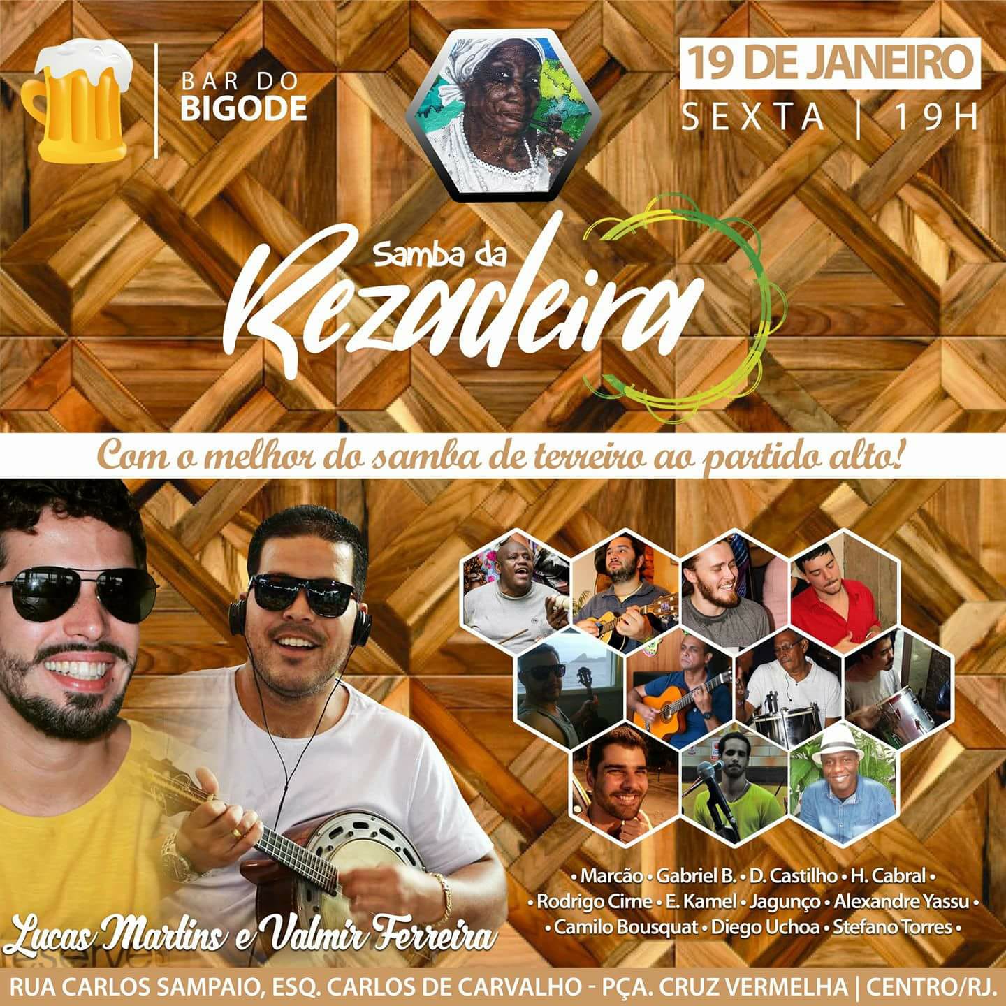 Samba da Rezadeira no Bar do Bigode e Sinuca do Luiz