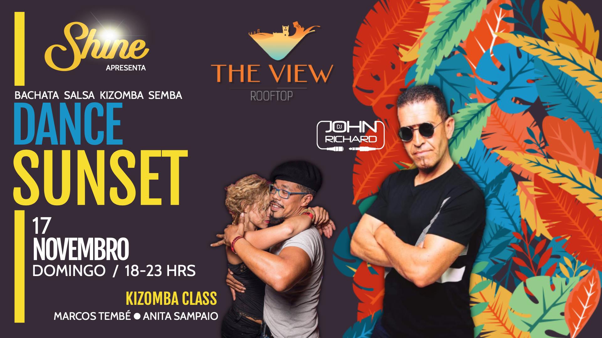 SHINE Dance Sunset • DOM.17 Nov @The View Rooftop