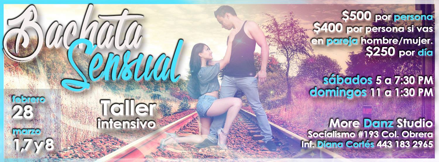 10 horas de Bachata sensual (taller)
