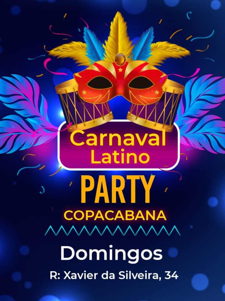 La vida es un Carnaval - 0800 de 22:30 até 23h En Copacabana!