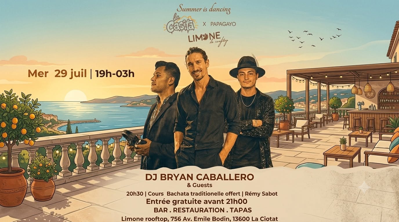 Mercredis Salsa & Bachata & Latino au Rooftop en plein air