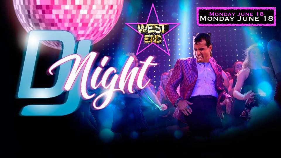 DJ night at West End nightclub