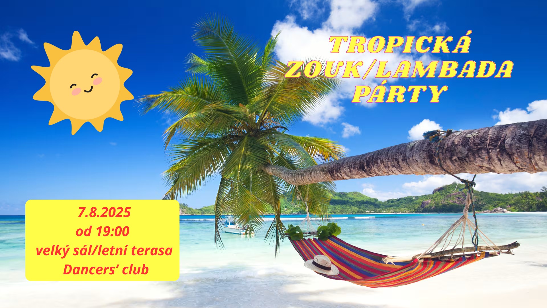 Tropická ZOUK a LAMBADA párty v DC