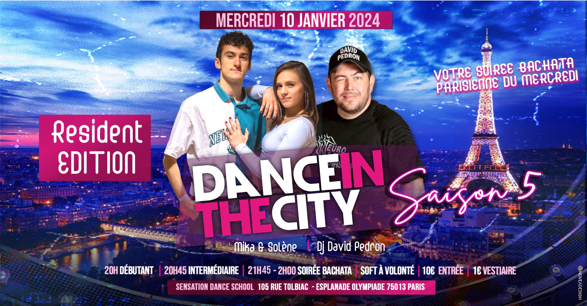 DITC - Votre soirée bachata parisienne du mercredi