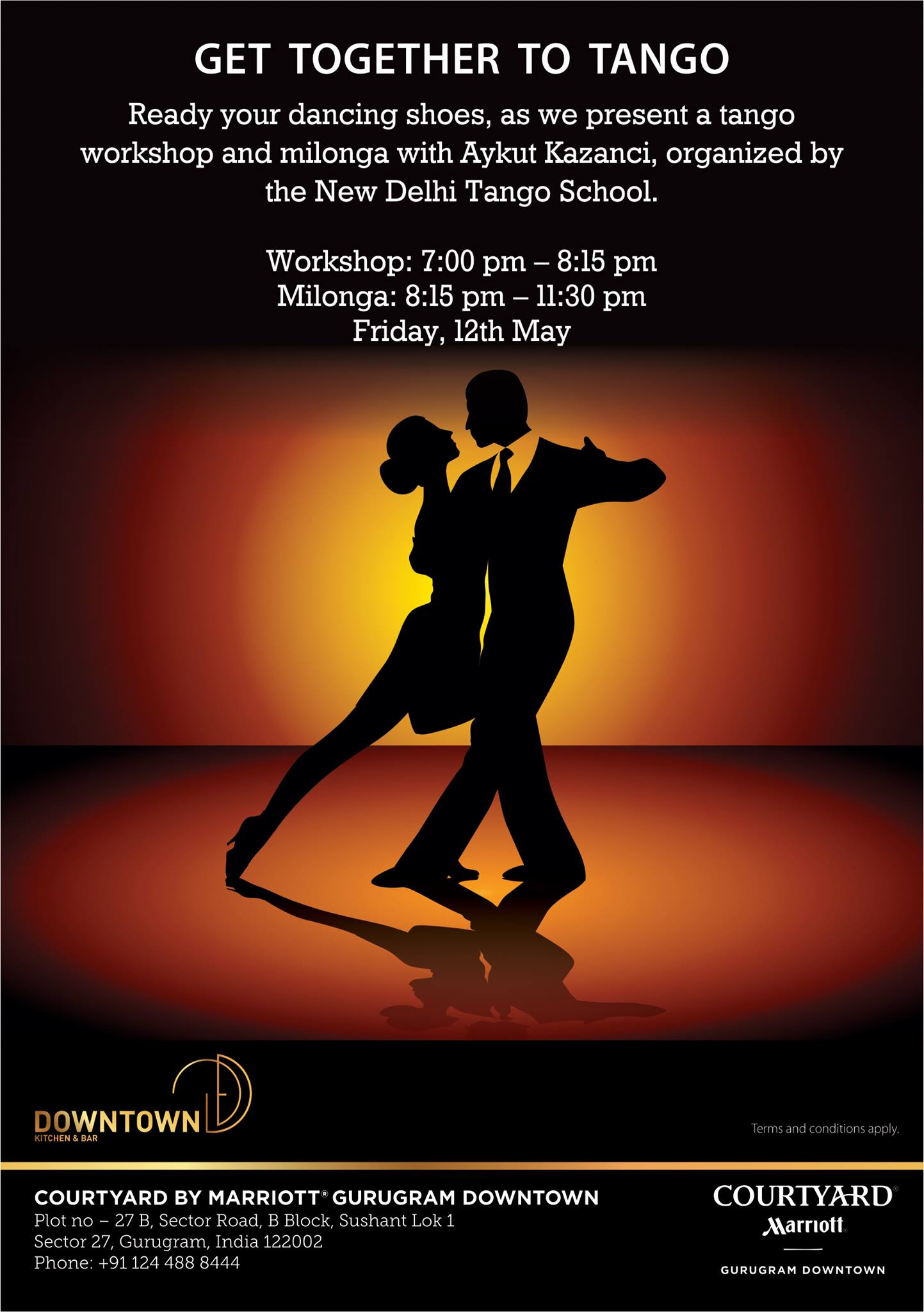 Aykut Kazanci Weekend - Milonga and Workshop Private Classes