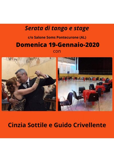 Serata di tango e stage