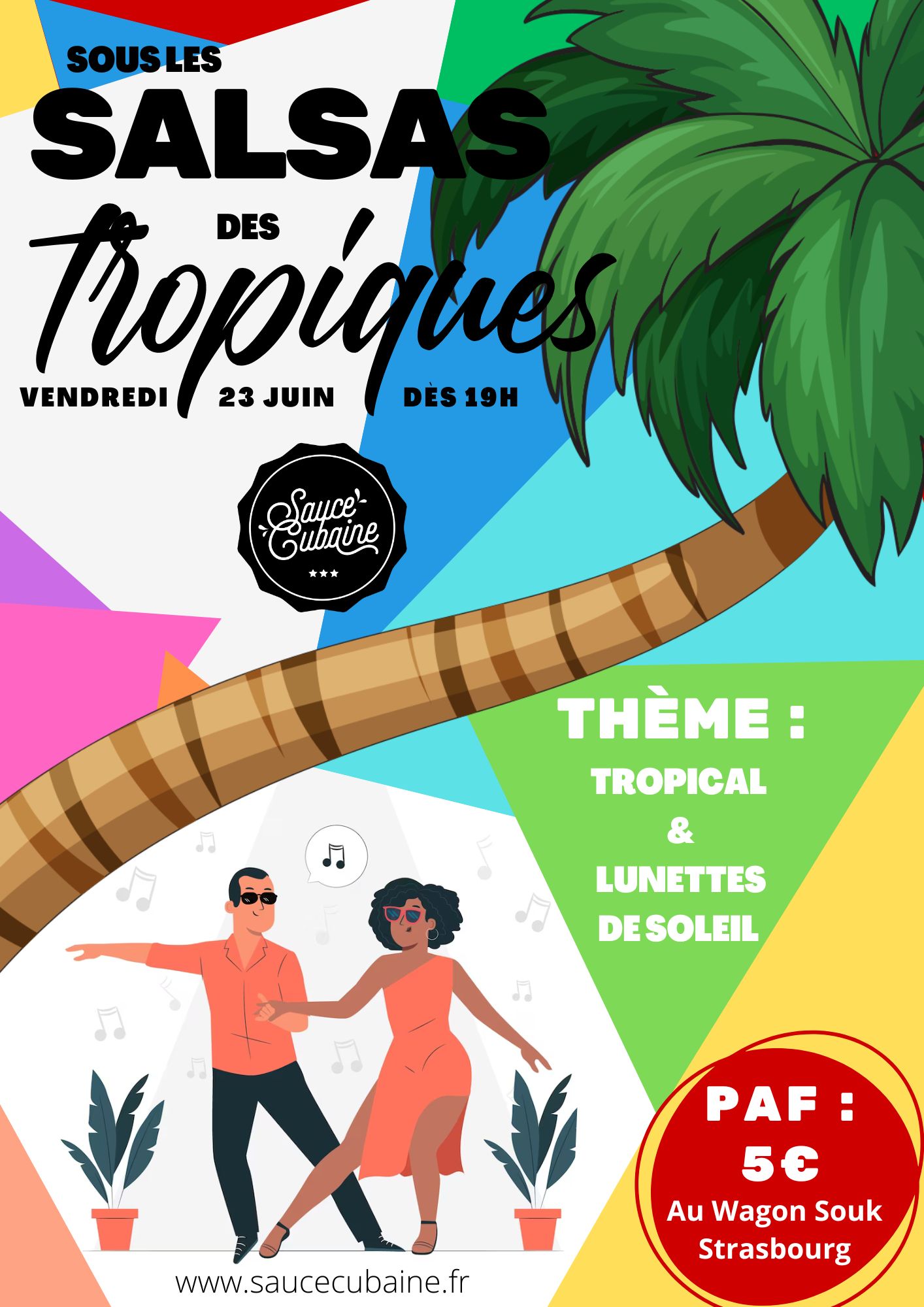 Fête de fin d'année de Sauce Cubaine : Sous les salsas des Tropiques