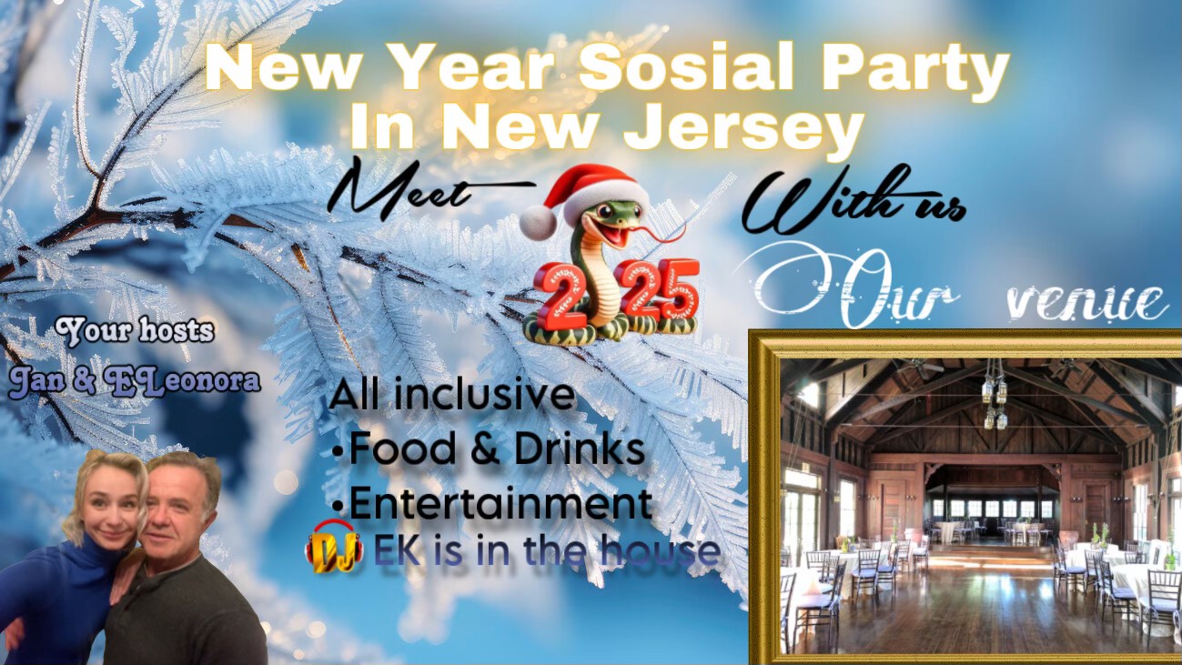 New Year Tango Mix social Party 2025 in New Jersey