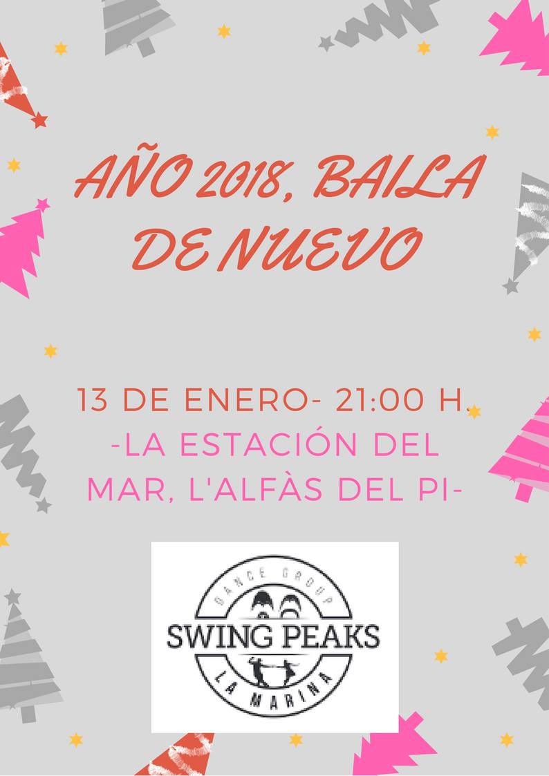 Fiesta de año nuevo SWING PEAKS