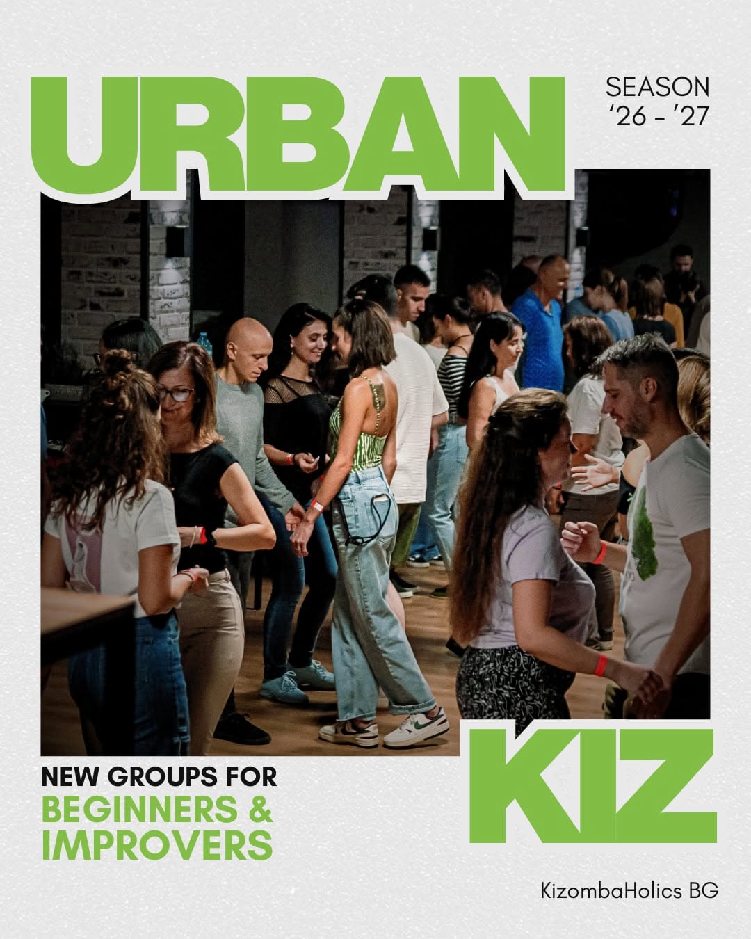 URBAN KIZ от нулата нов интензивен курс от 18.10 с Иван и Деси