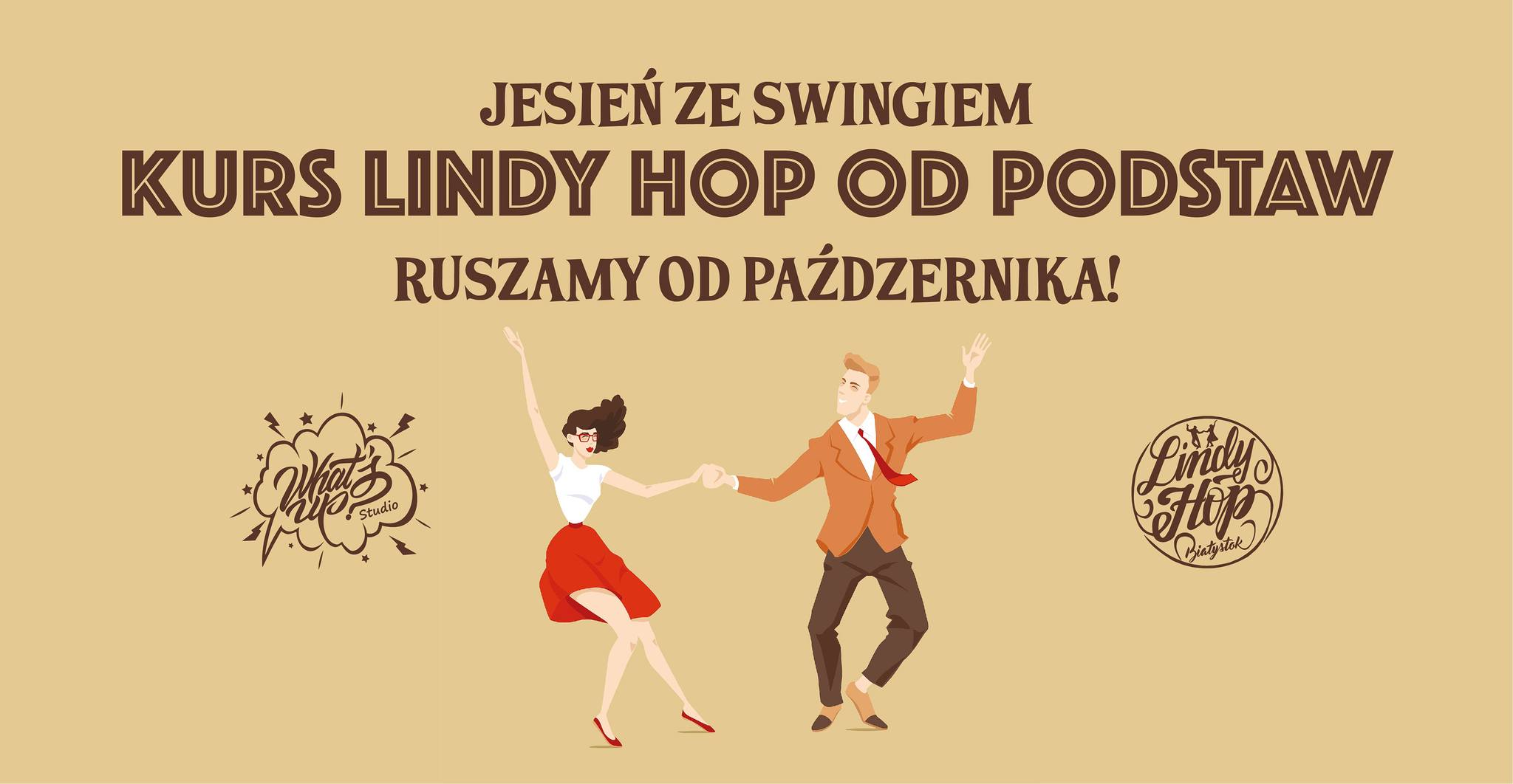 Jesień ze swingiem. Nowy kurs LINDY HOP od podstaw! Tańcz jak w złotej erze swingu.