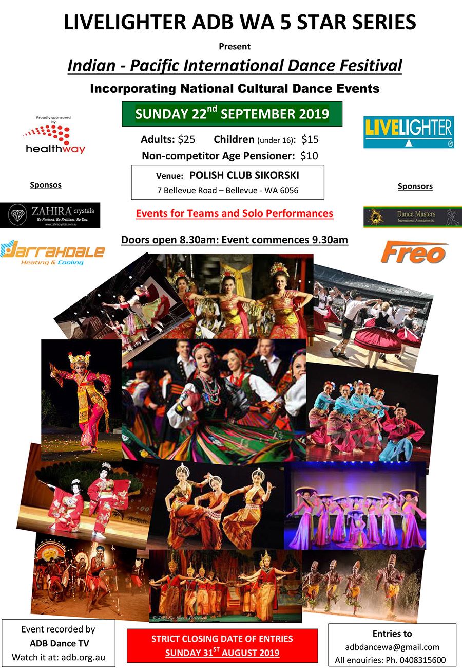 Indian Pacific International Dance Festival