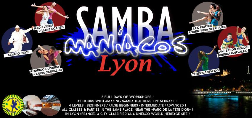 Samba Maníacos Lyon ★ 8 - 11 april 2016