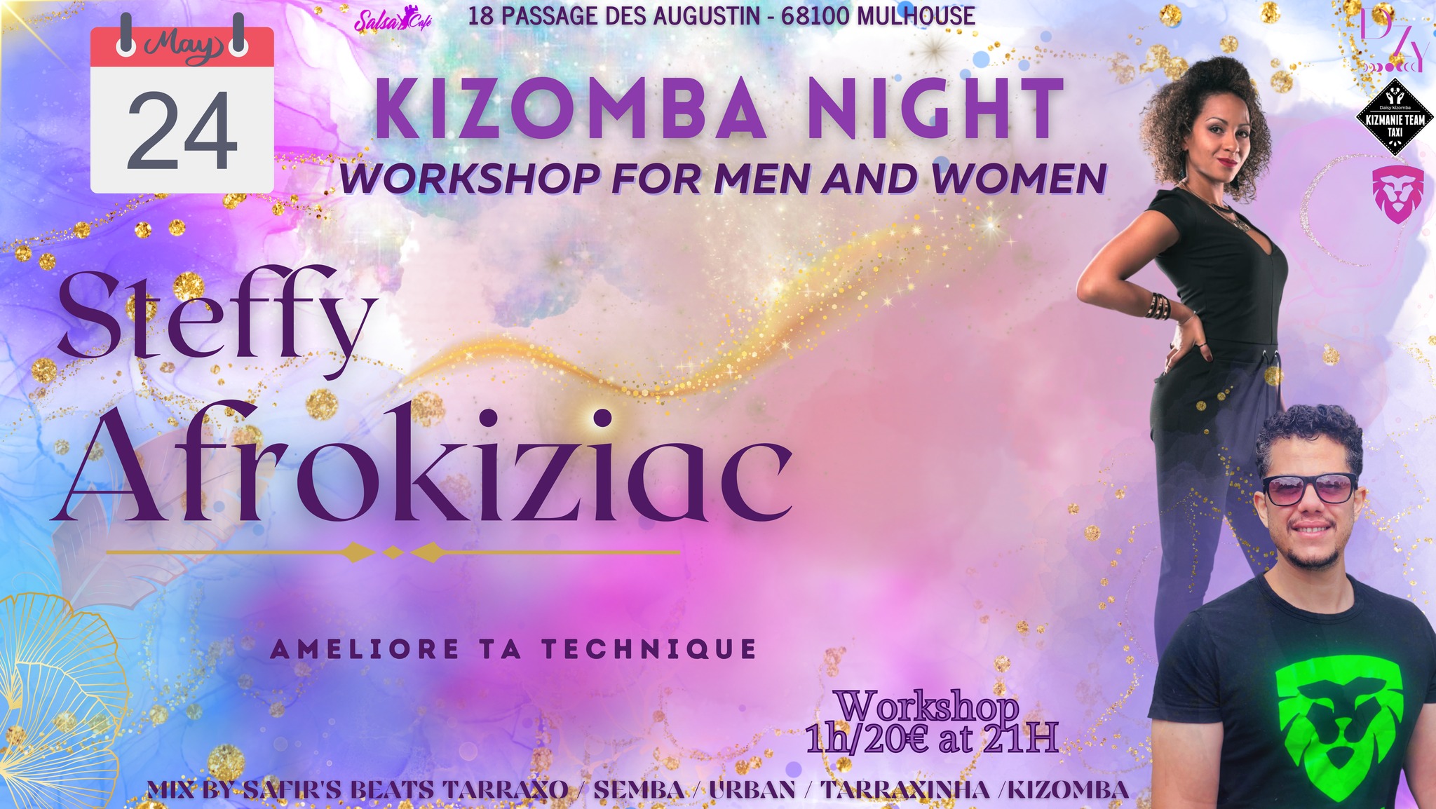 Kizomba night Social & Smile Spécial Men and Woman with Steffy