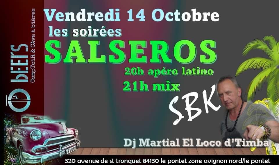 Les Soirées SALSEROS O bEErS