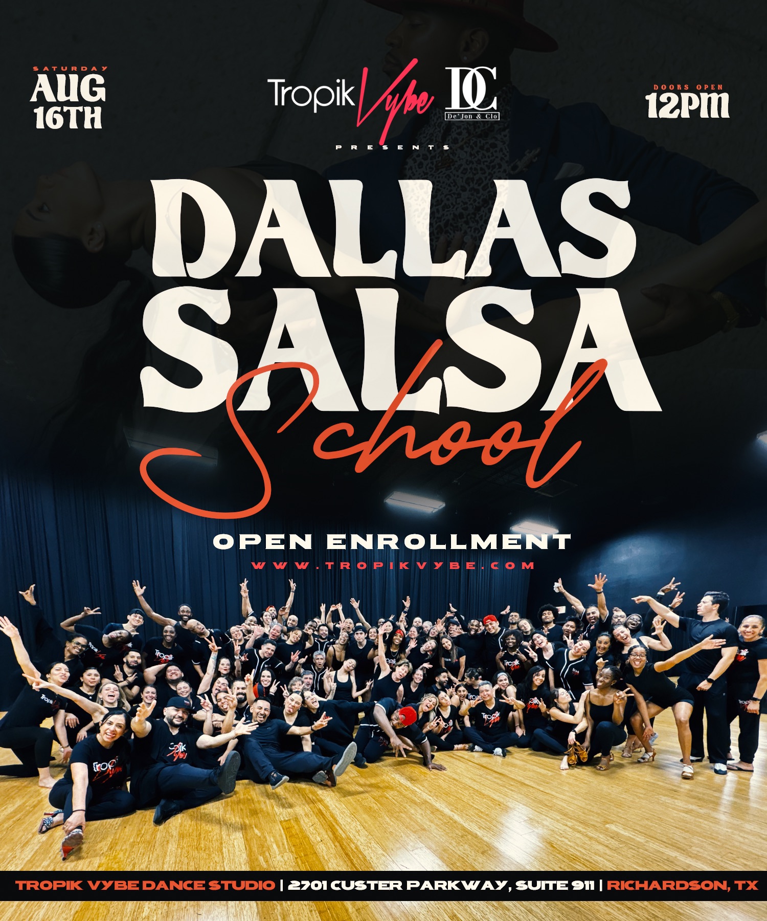 Dallas Salsa School Open House