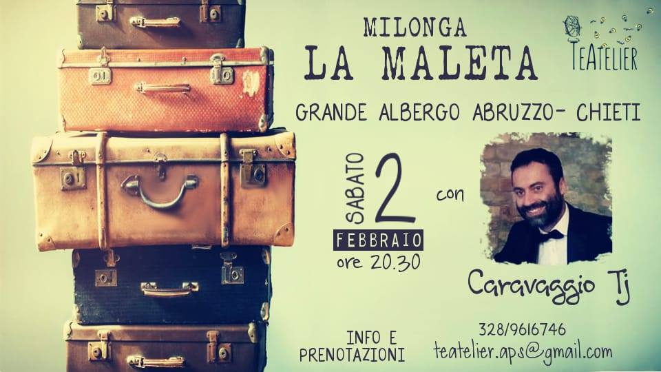Milonga La Maleta con Caravaggio TDJ