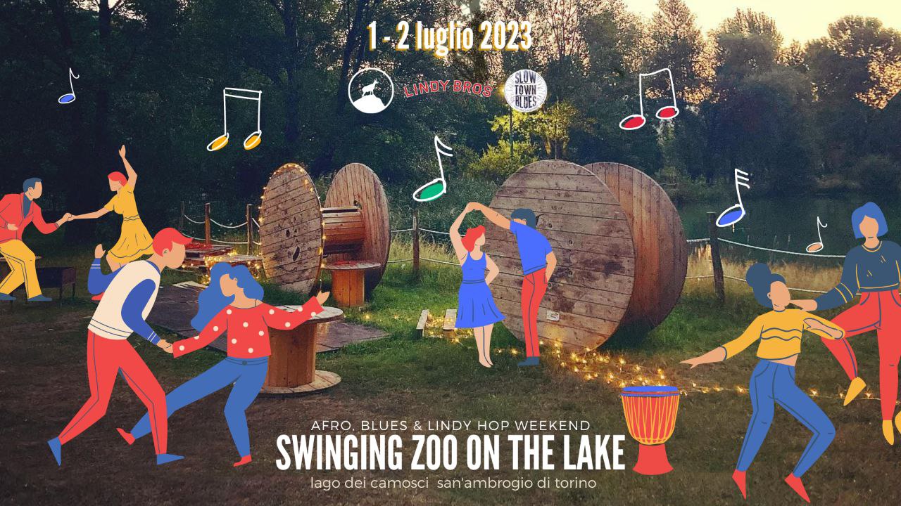 Swinging Zoo on the lake