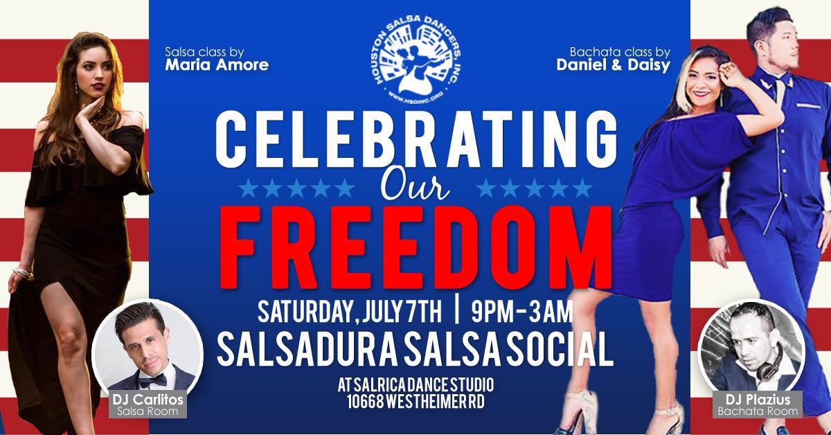 Freedom To Dance - SalsaDura Saturday HSD Social