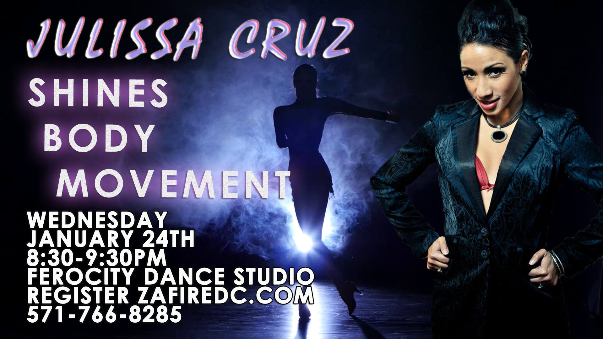 Shines and Body Movement by Julissa Cruz
