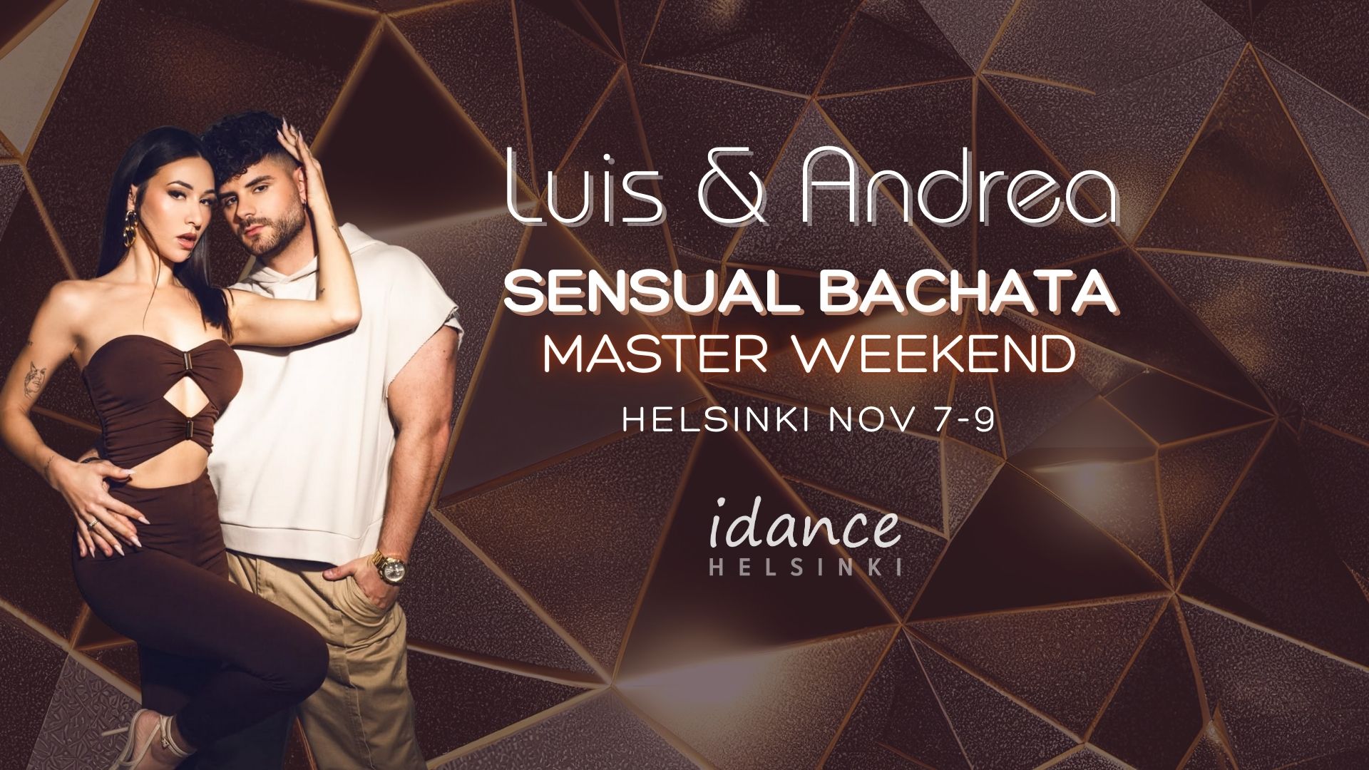 Luis & Andrea Sensual Bachata Master Weekend 7-9 Nov