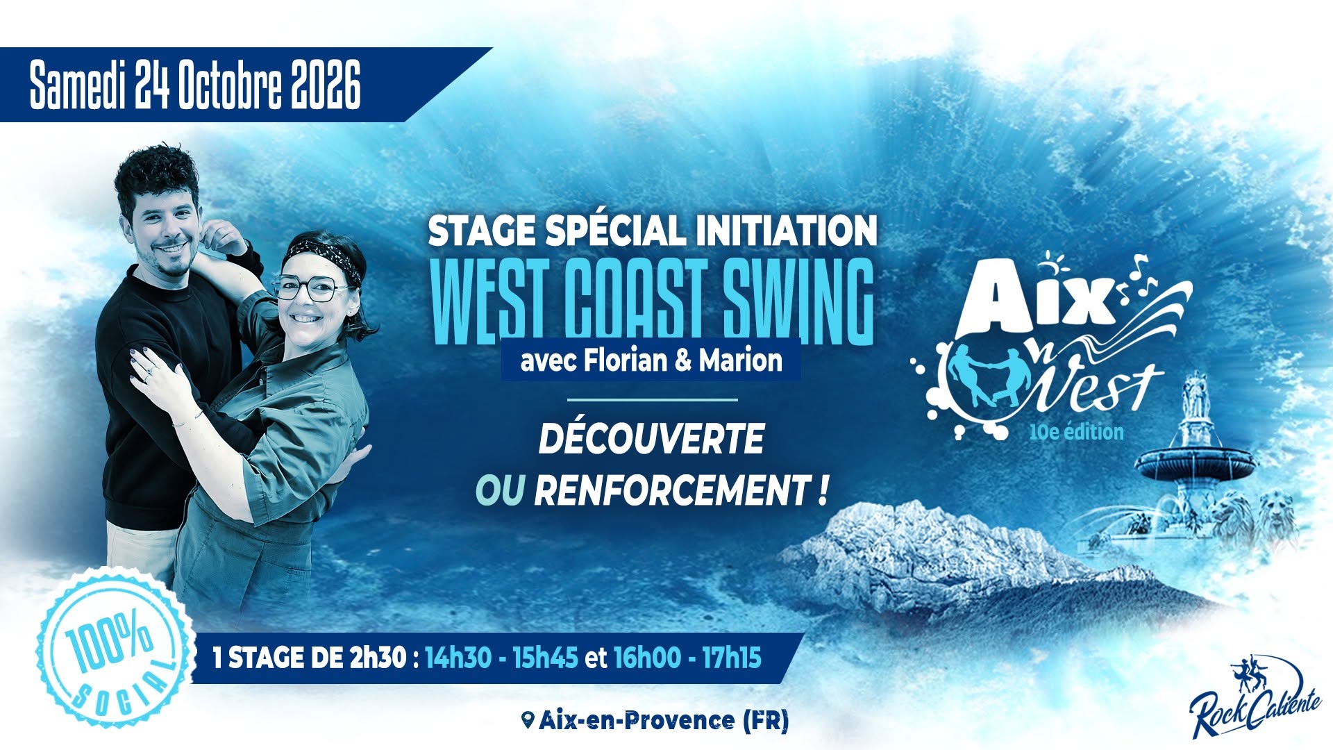 Stage Initiation West Coast Swing Aix-en-Provence