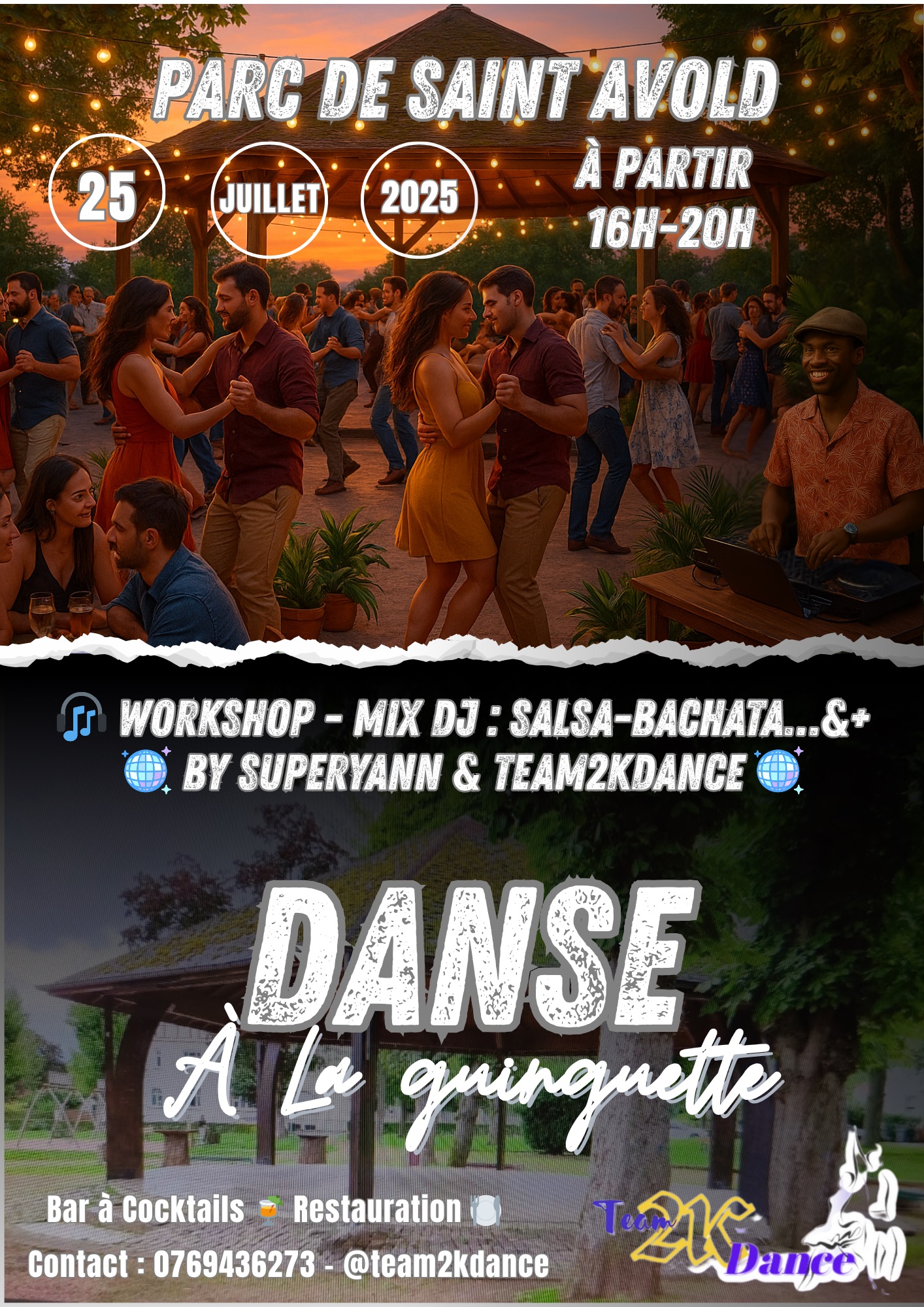 Danse à LA GUINGUETTE de St A