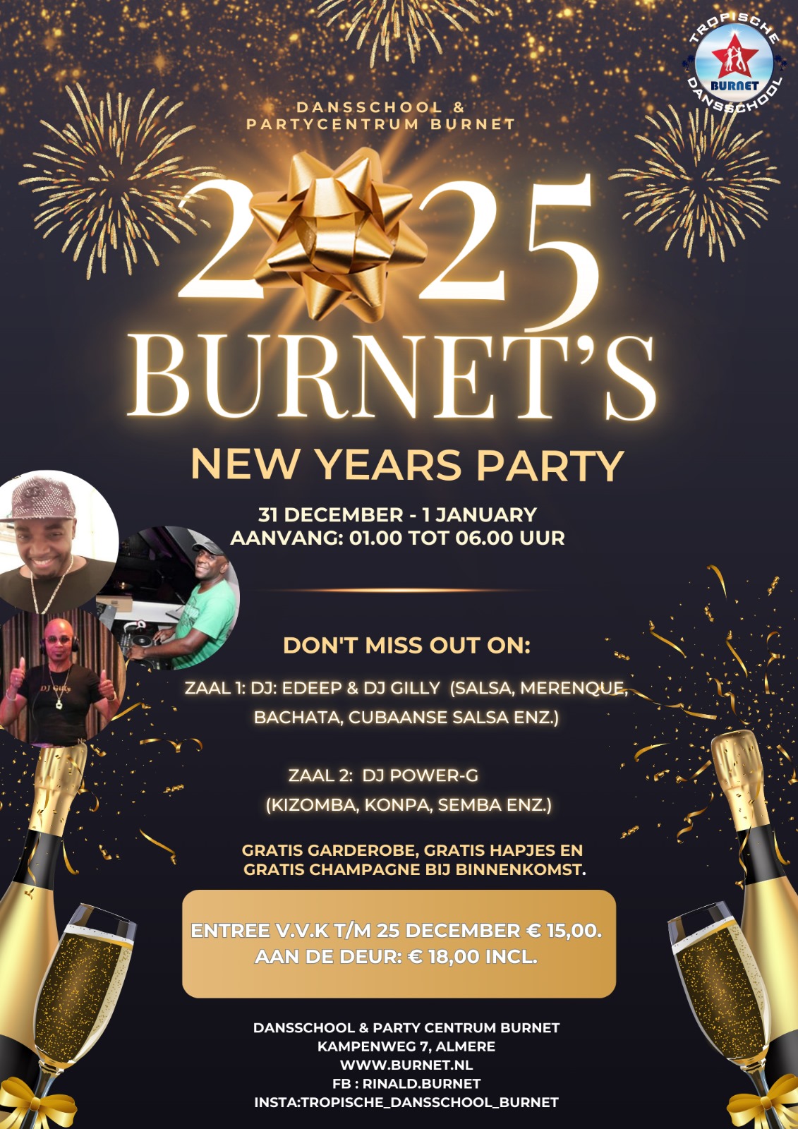 Burnet's New Years Party