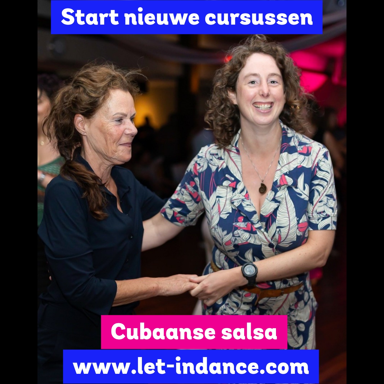 Gratis proeflessen Cubaanse Salsa bij Let-in Dance
