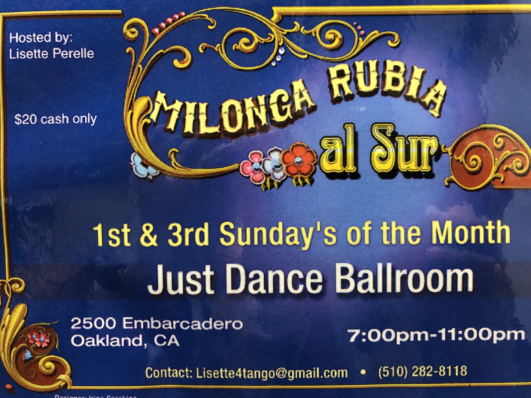 Milonga Rubia Al Sur